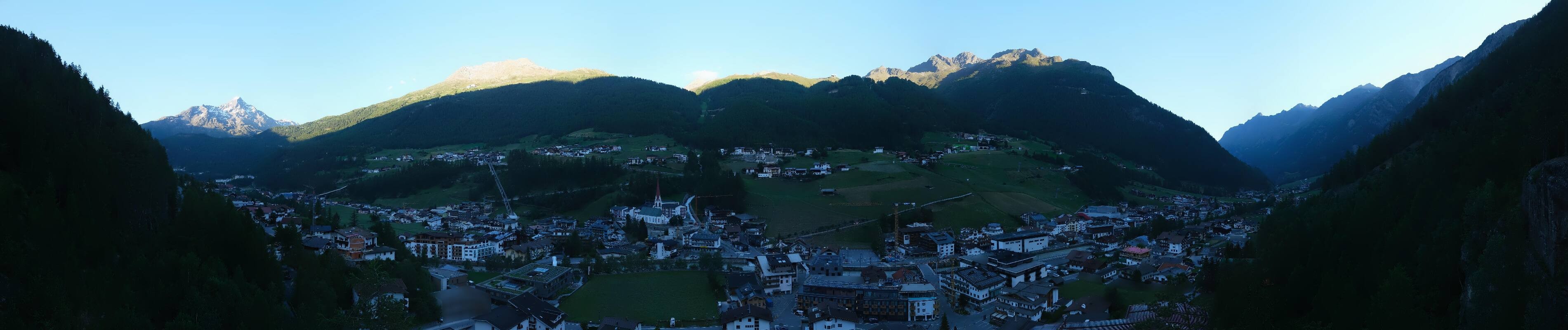 Archiv Foto Webcam Sölden - Ortspanorama