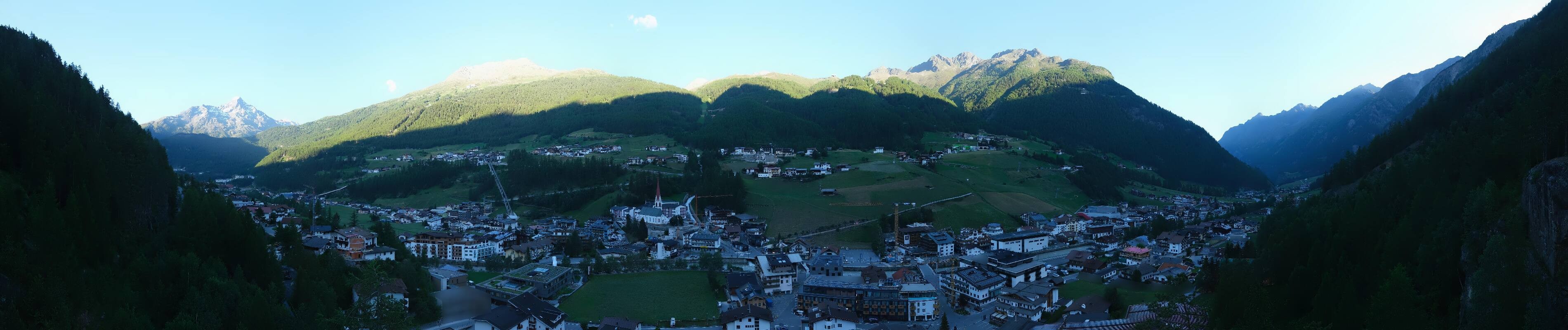 Archiv Foto Webcam Sölden - Ortspanorama