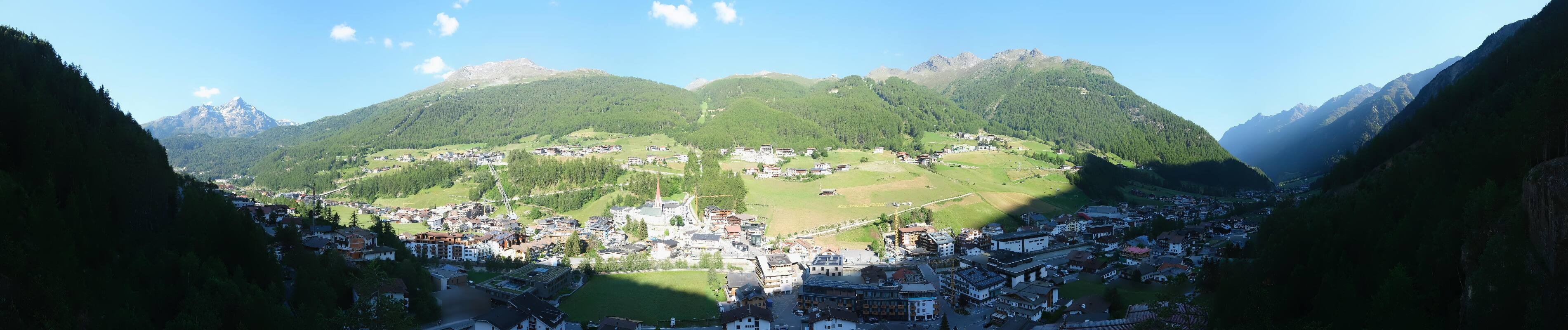 Archiv Foto Webcam Sölden - Ortspanorama
