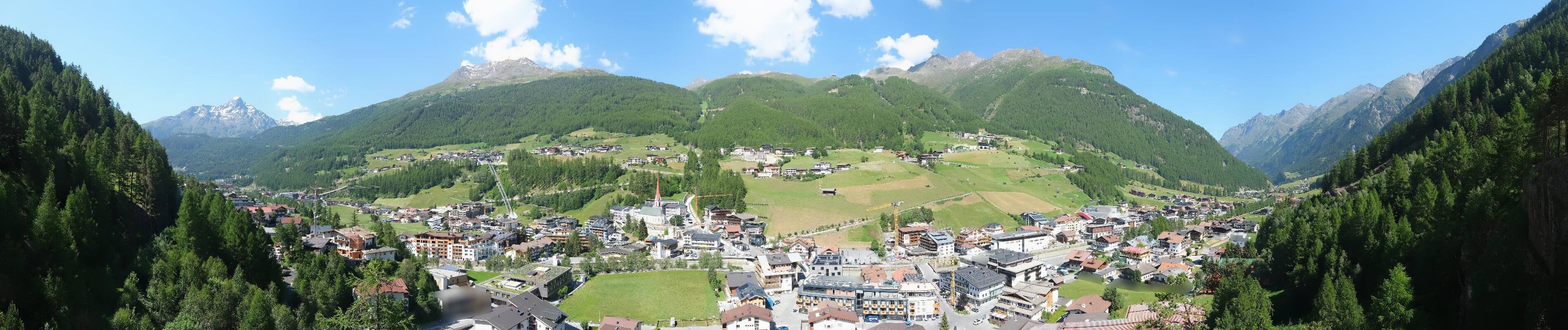 Archived image Webcam Sölden - View Village