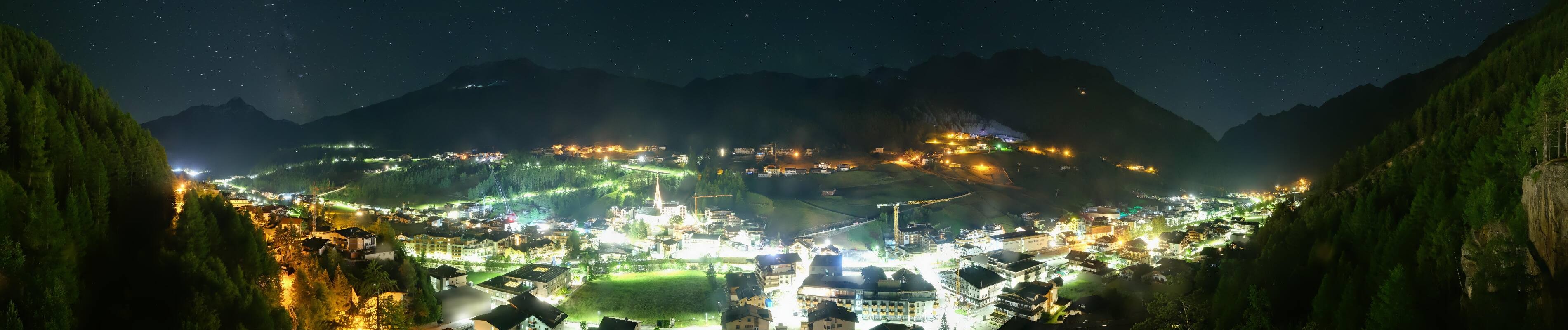 Archiv Foto Webcam Sölden - Ortspanorama