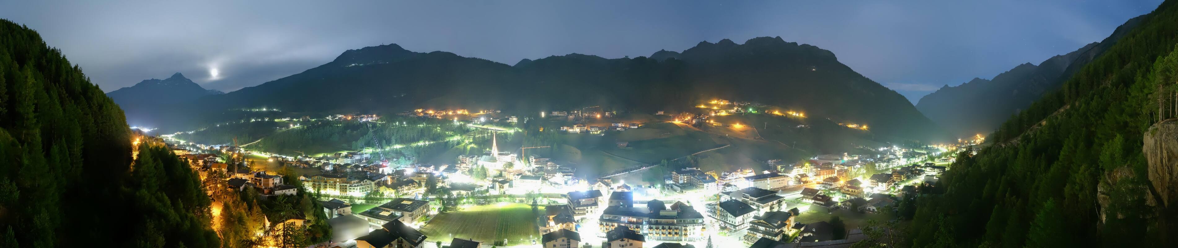 Archiv Foto Webcam Sölden - Ortspanorama
