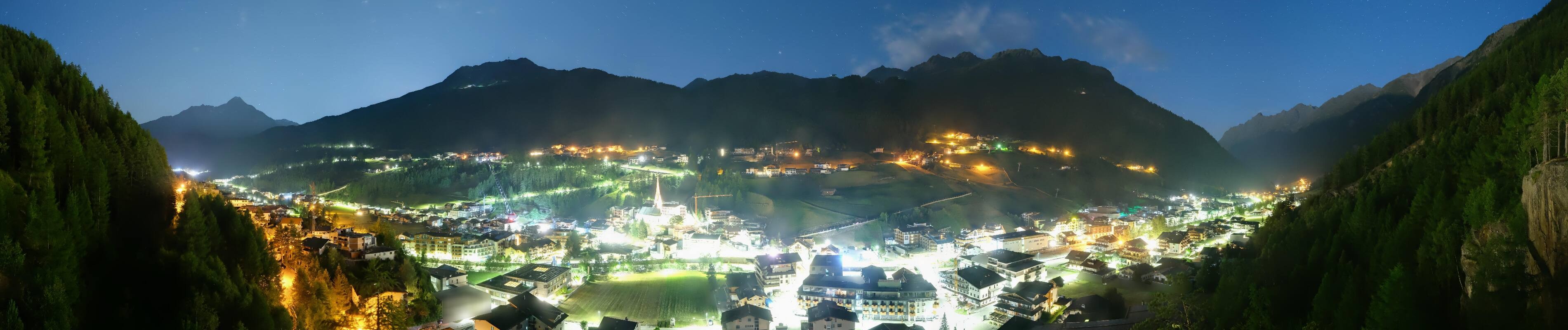 Archiv Foto Webcam Sölden - Ortspanorama