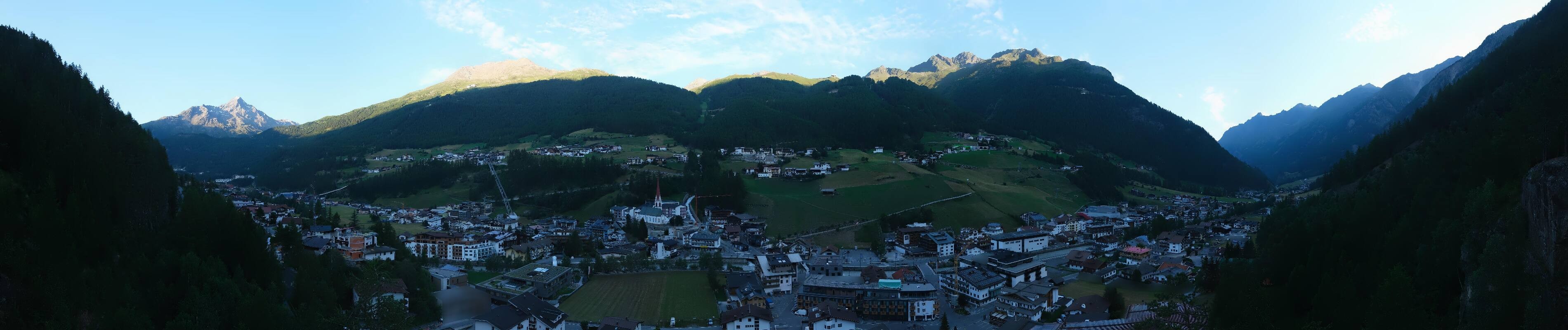 Archiv Foto Webcam Sölden - Ortspanorama