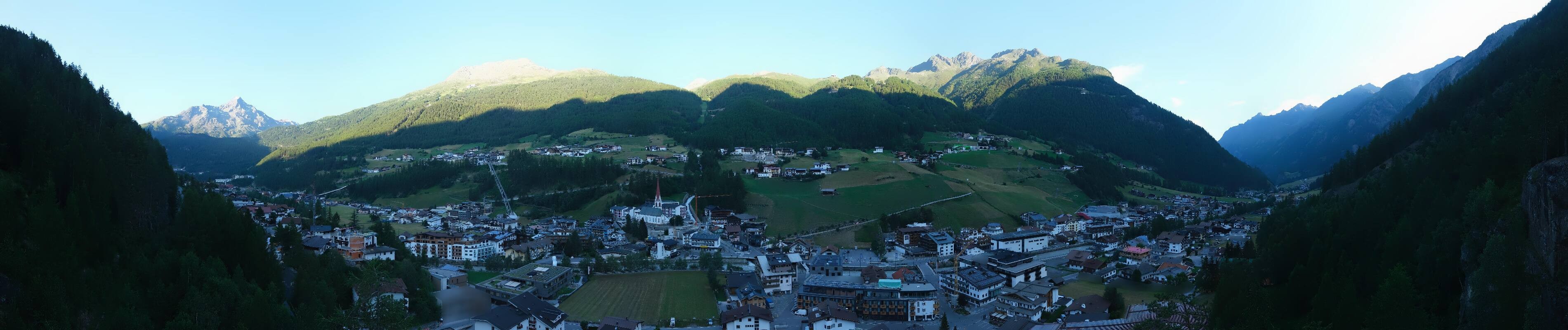 Archiv Foto Webcam Sölden - Ortspanorama