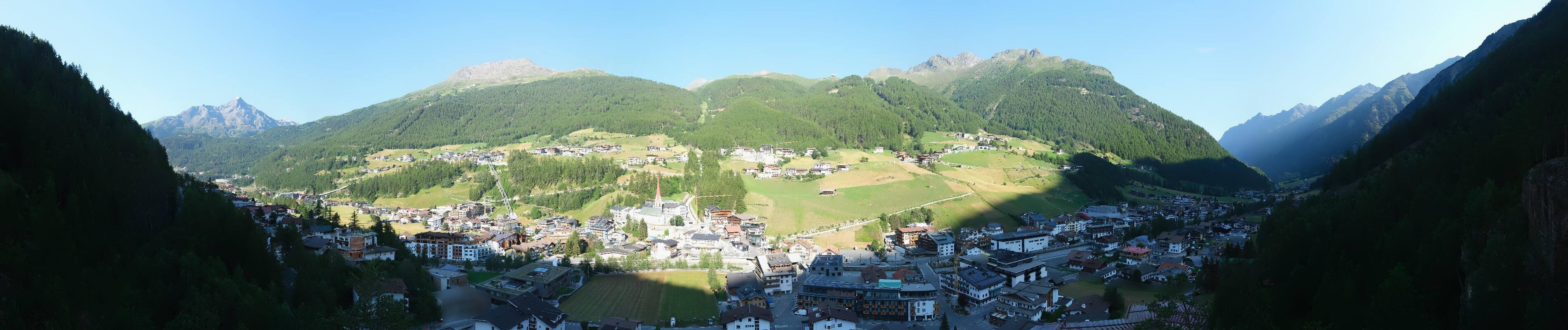 Archiv Foto Webcam Sölden - Ortspanorama