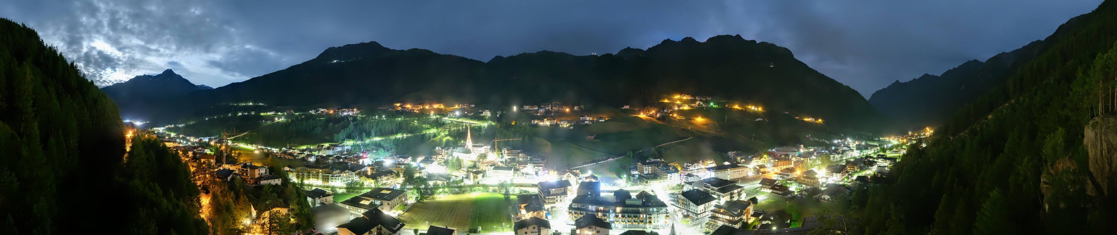 Archiv Foto Webcam Sölden - Ortspanorama