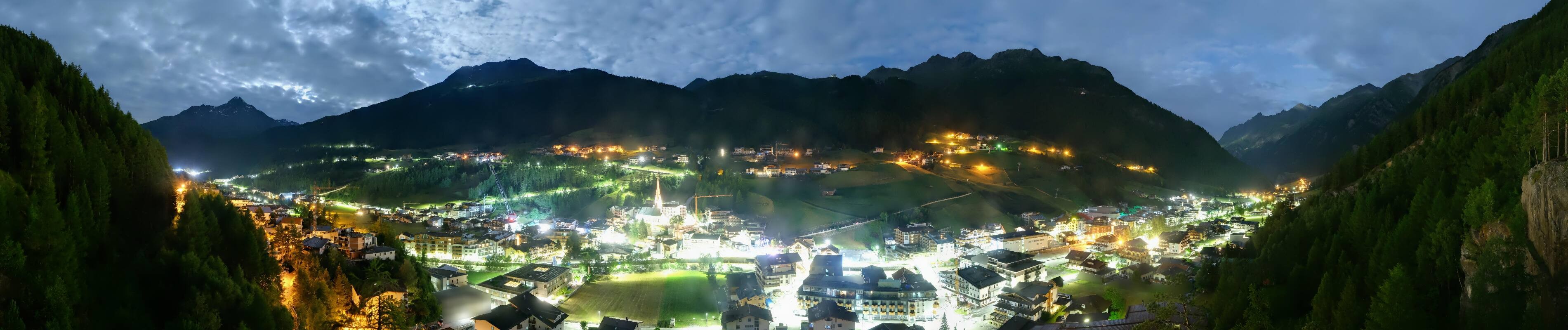 Archiv Foto Webcam Sölden - Ortspanorama