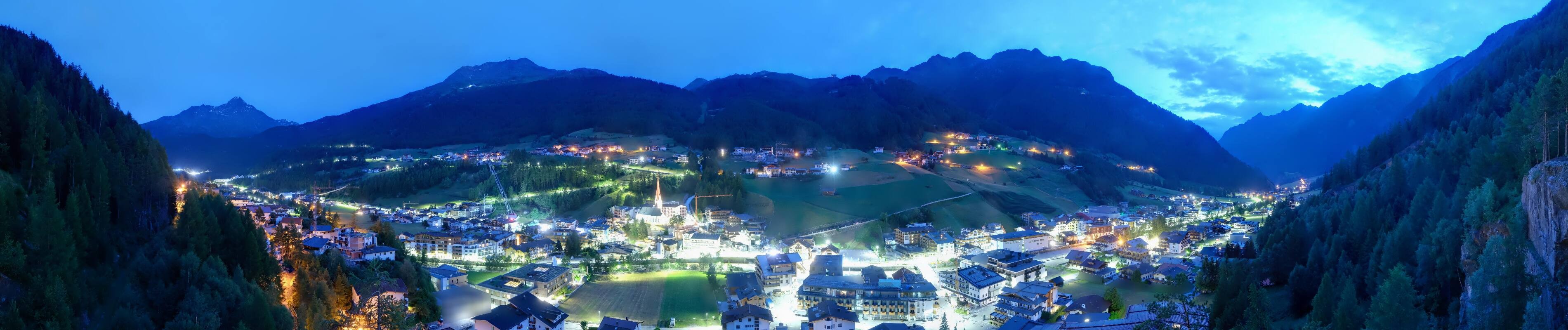 Archiv Foto Webcam Sölden - Ortspanorama