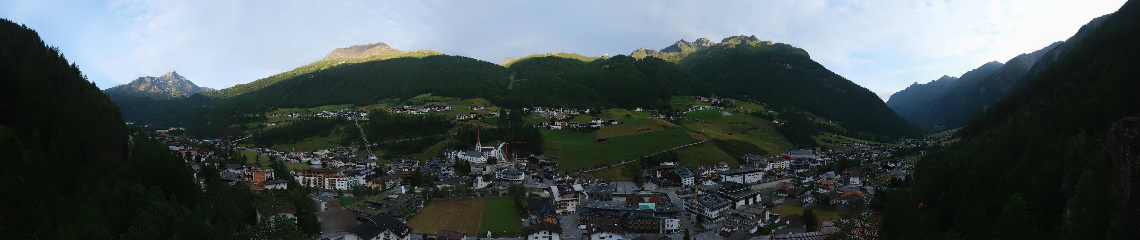 Archiv Foto Webcam Sölden - Ortspanorama