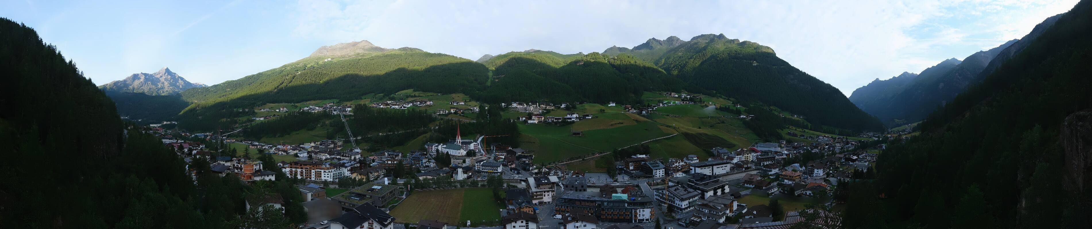 Archiv Foto Webcam Sölden - Ortspanorama