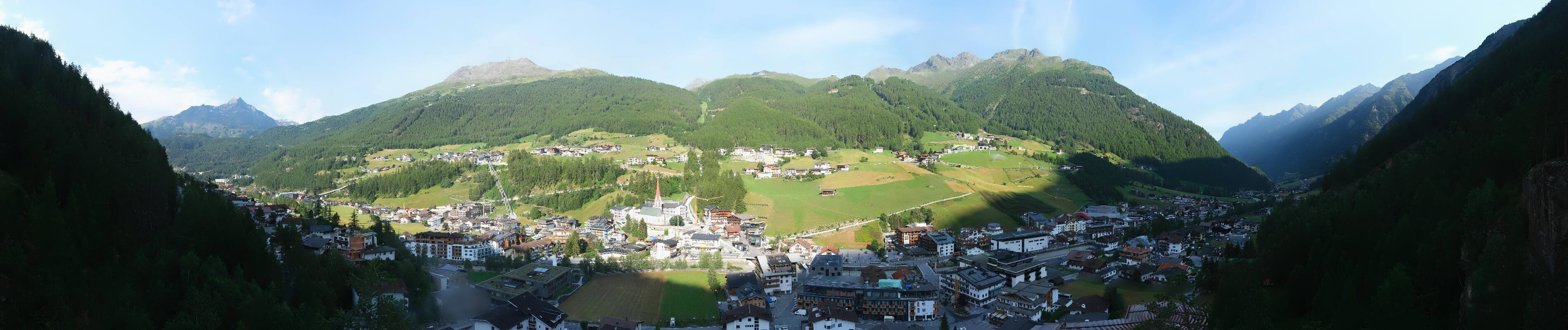 Archiv Foto Webcam Sölden - Ortspanorama