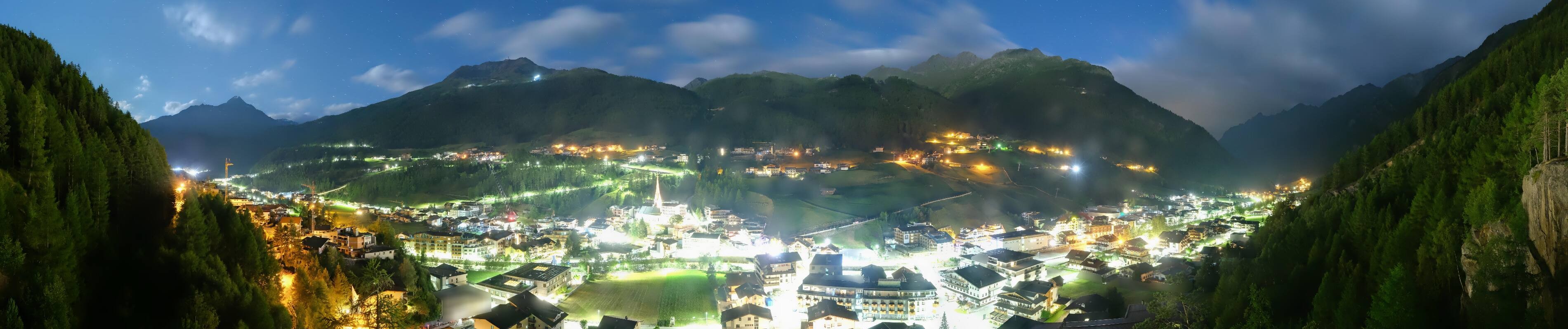 Archiv Foto Webcam Sölden - Ortspanorama