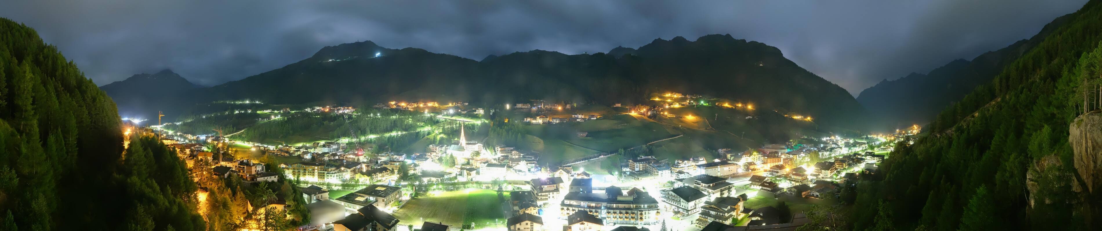 Archiv Foto Webcam Sölden - Ortspanorama