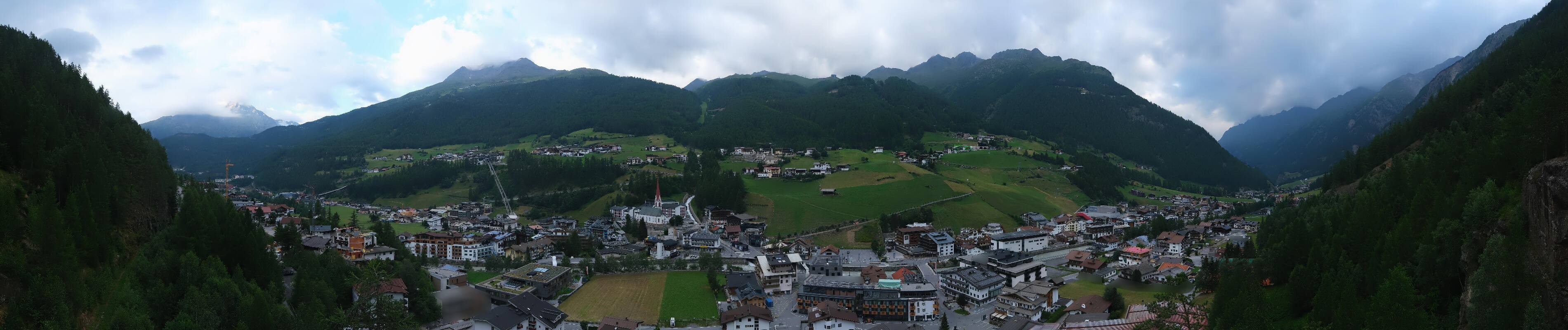 Archiv Foto Webcam Sölden - Ortspanorama