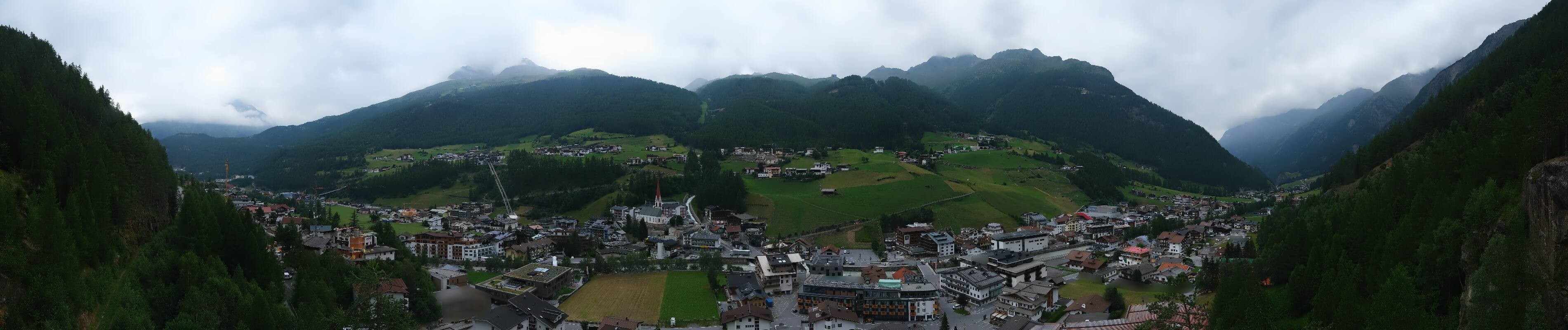 Archiv Foto Webcam Sölden - Ortspanorama