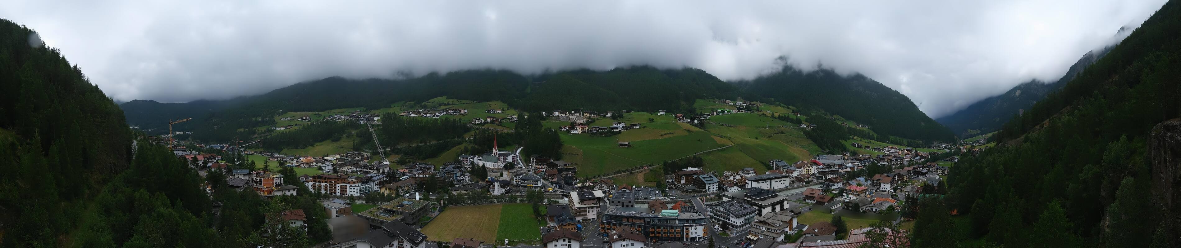 Archiv Foto Webcam Sölden - Ortspanorama