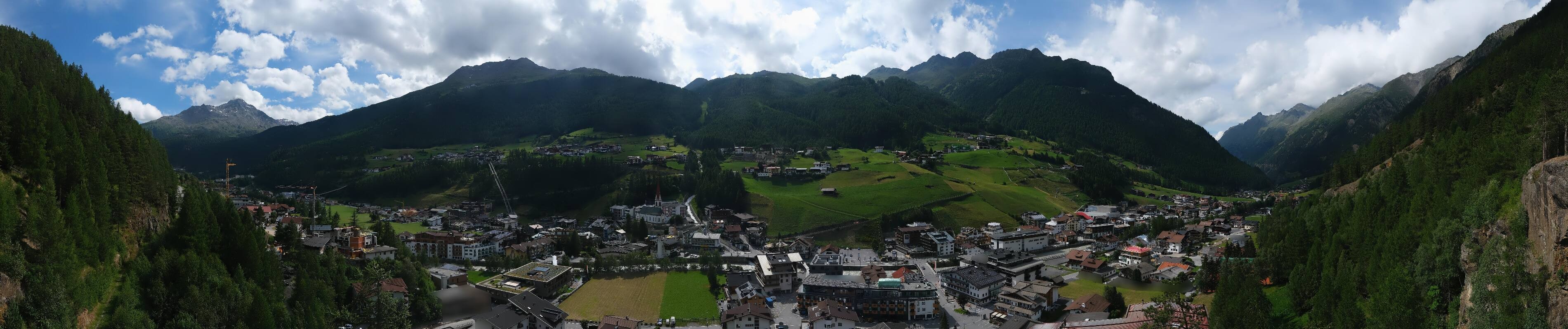 Archiv Foto Webcam Sölden - Ortspanorama
