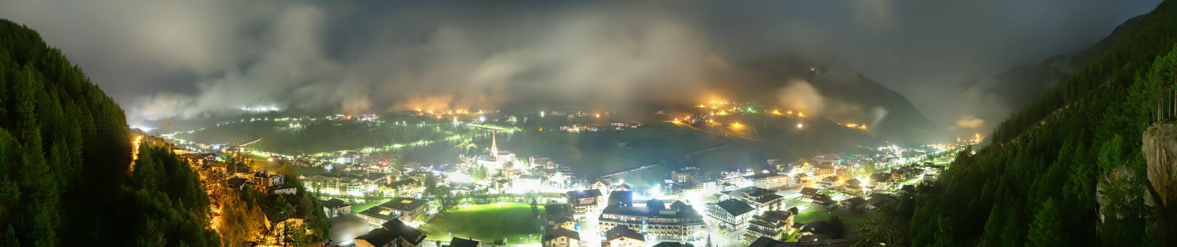 Archiv Foto Webcam Sölden - Ortspanorama