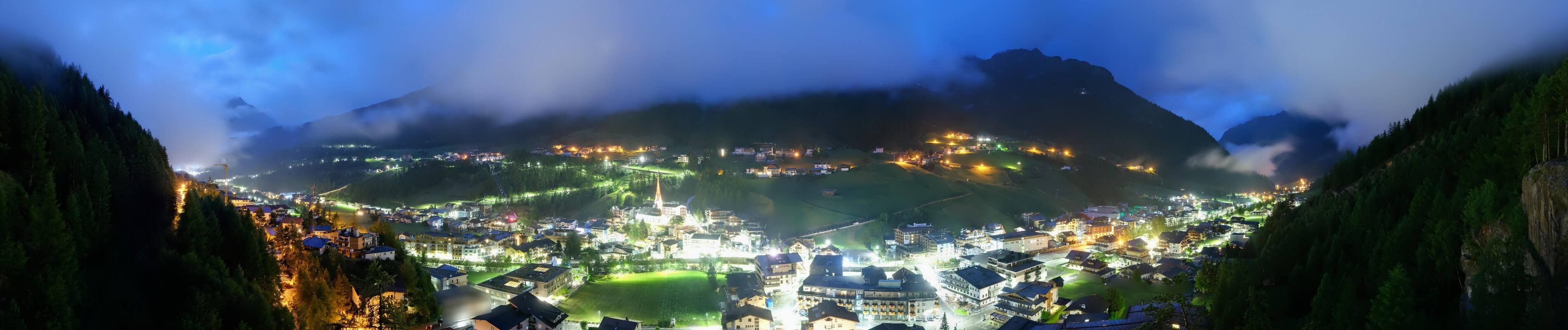 Archiv Foto Webcam Sölden - Ortspanorama