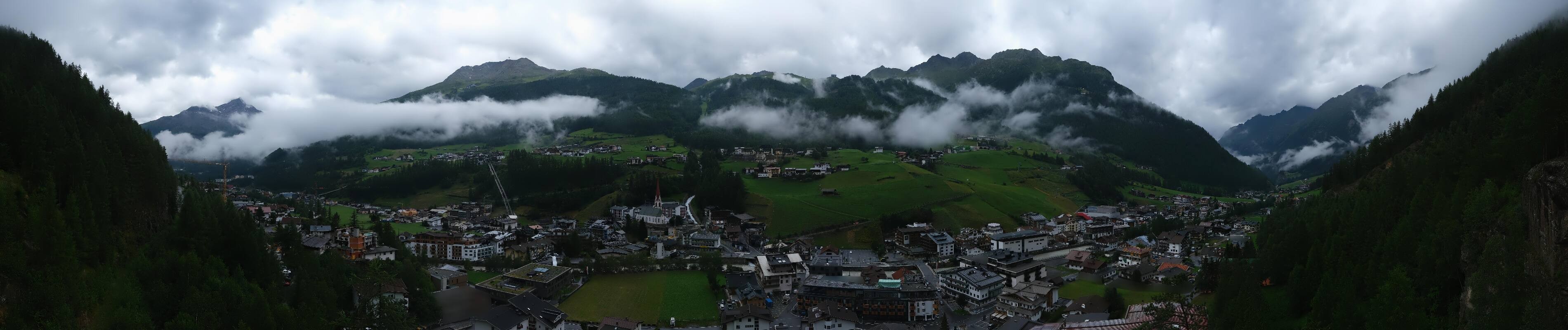 Archiv Foto Webcam Sölden - Ortspanorama