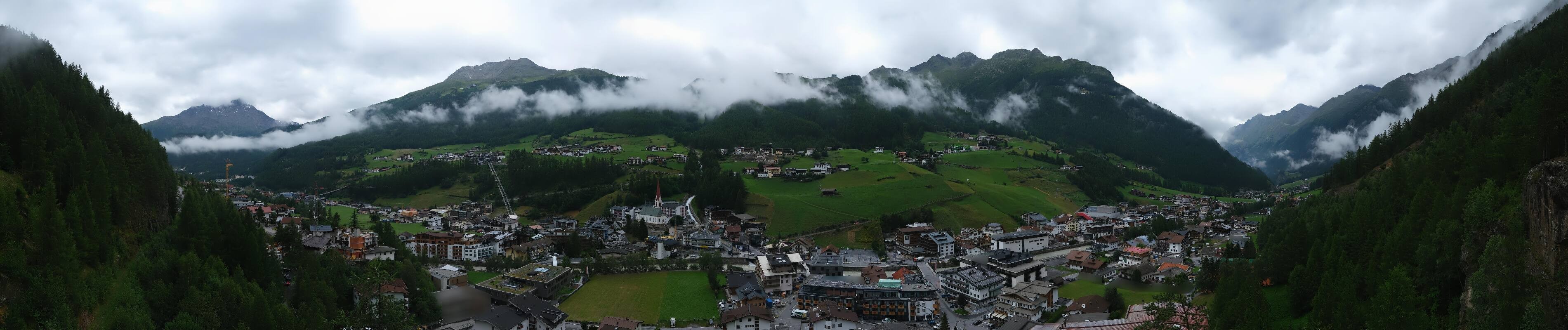 Archiv Foto Webcam Sölden - Ortspanorama