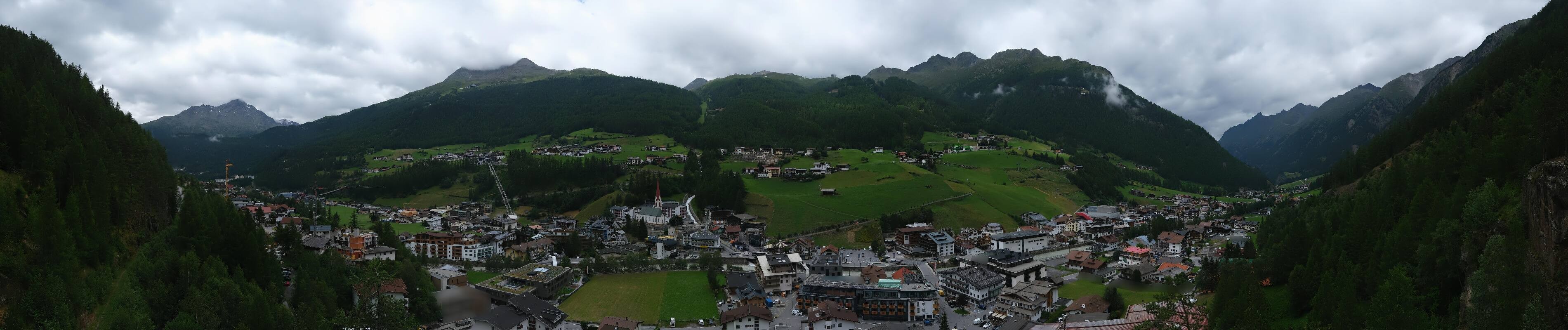 Archiv Foto Webcam Sölden - Ortspanorama