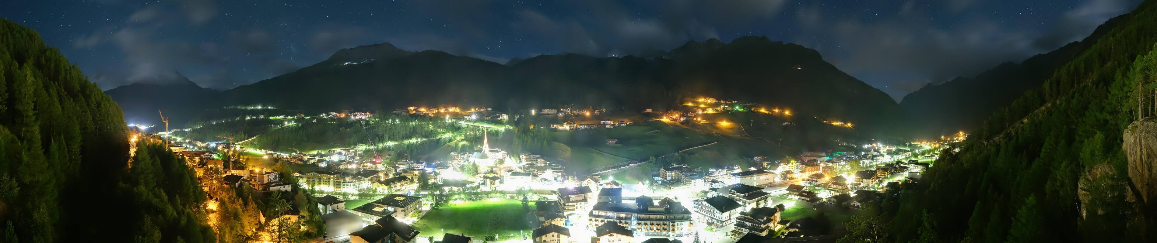 Archiv Foto Webcam Sölden - Ortspanorama