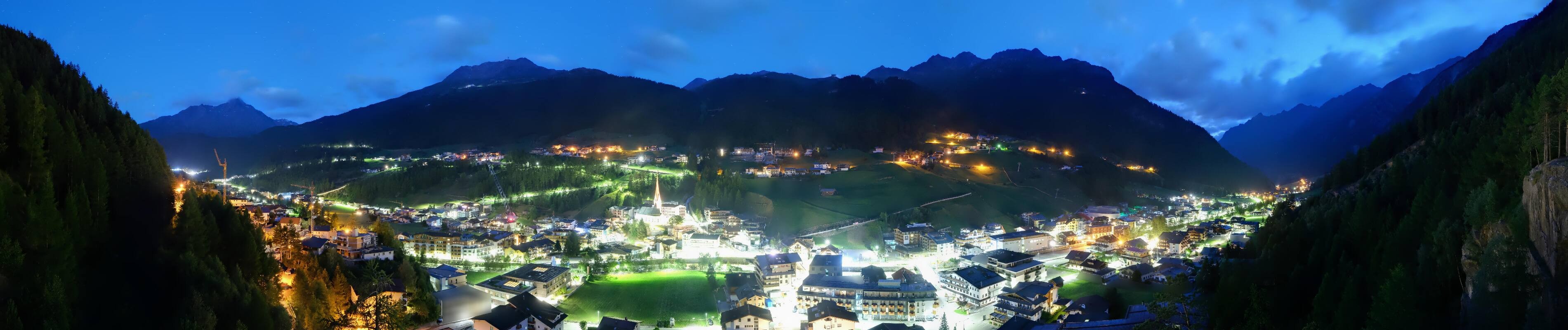 Archiv Foto Webcam Sölden - Ortspanorama