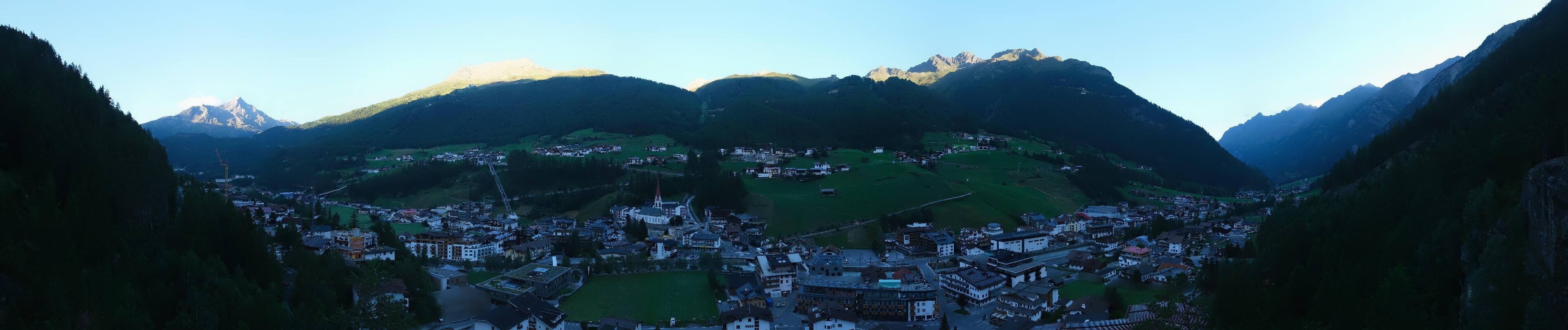 Archiv Foto Webcam Sölden - Ortspanorama