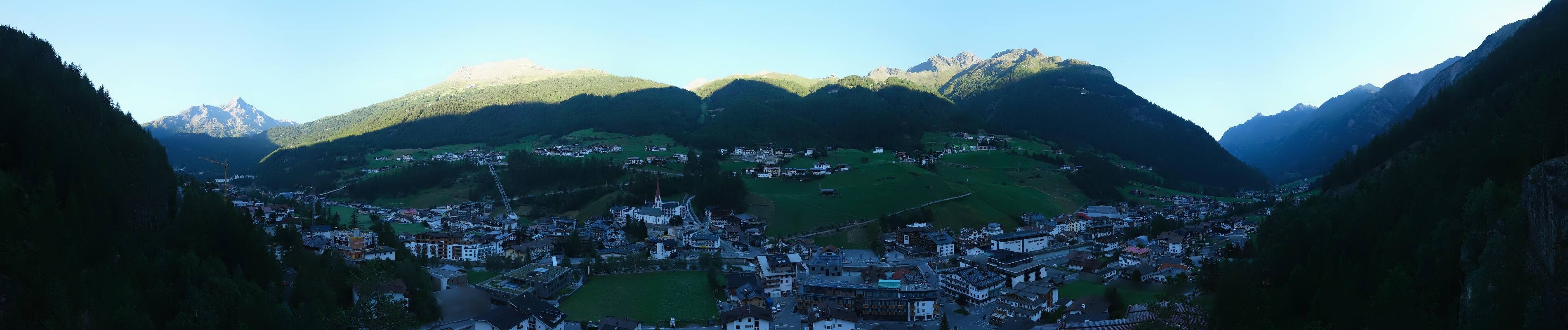 Archiv Foto Webcam Sölden - Ortspanorama
