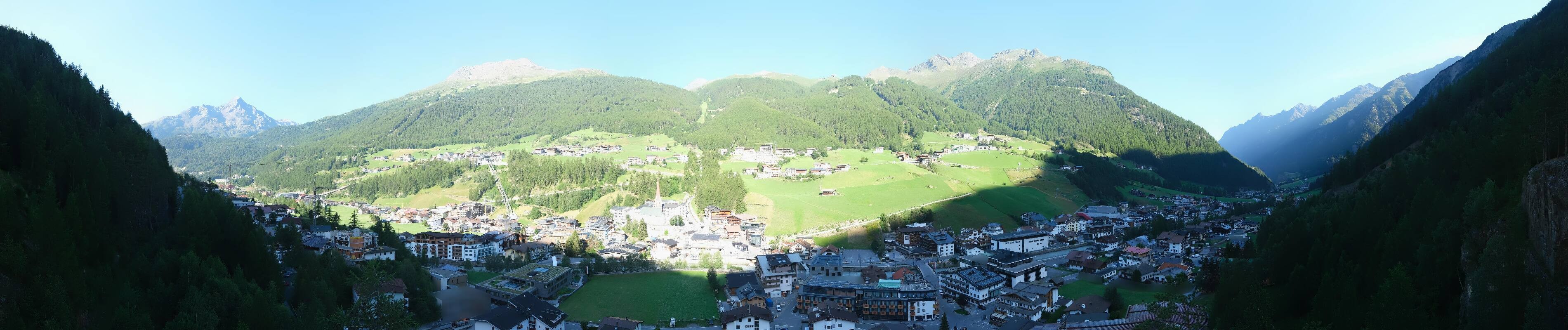 Archiv Foto Webcam Sölden - Ortspanorama