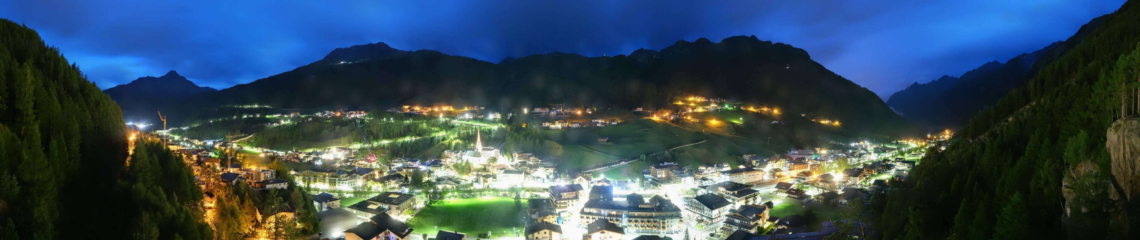 Archiv Foto Webcam Sölden - Ortspanorama