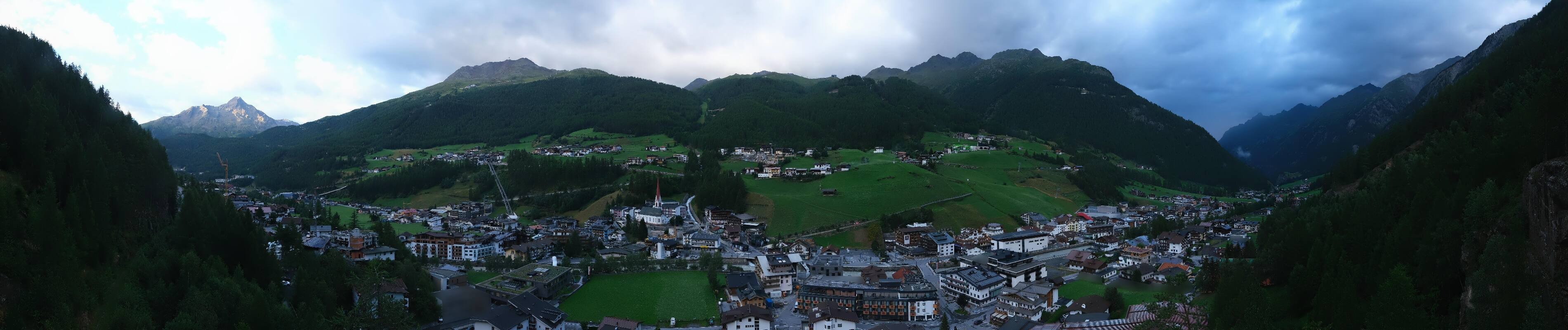 Archiv Foto Webcam Sölden - Ortspanorama