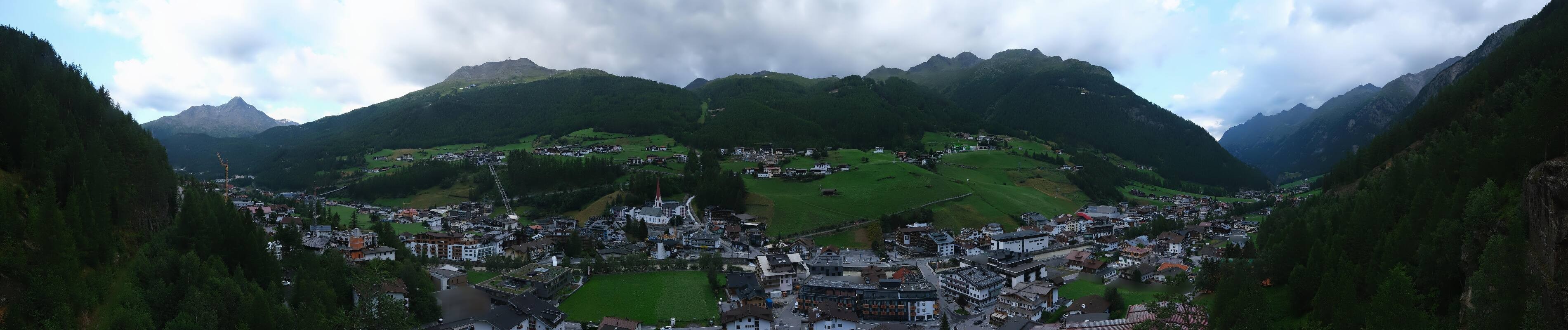 Archiv Foto Webcam Sölden - Ortspanorama