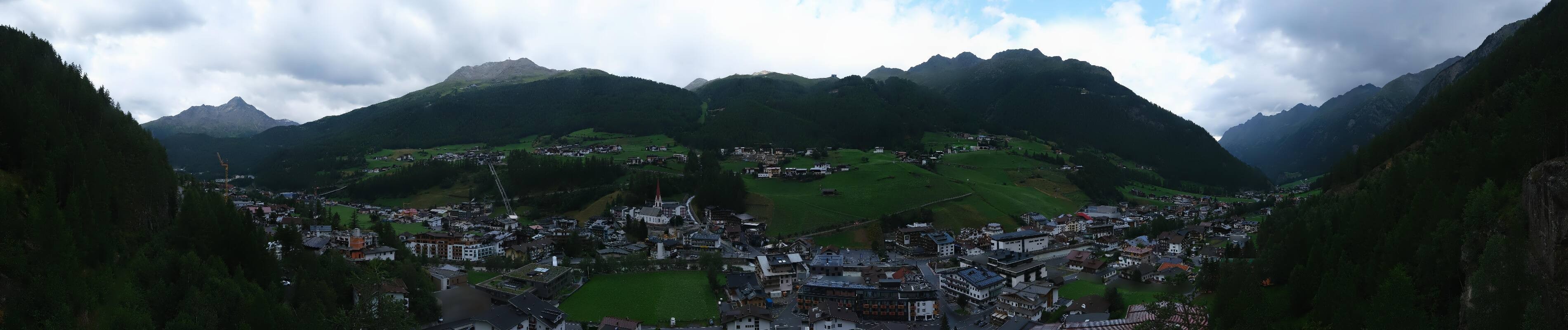 Archiv Foto Webcam Sölden - Ortspanorama