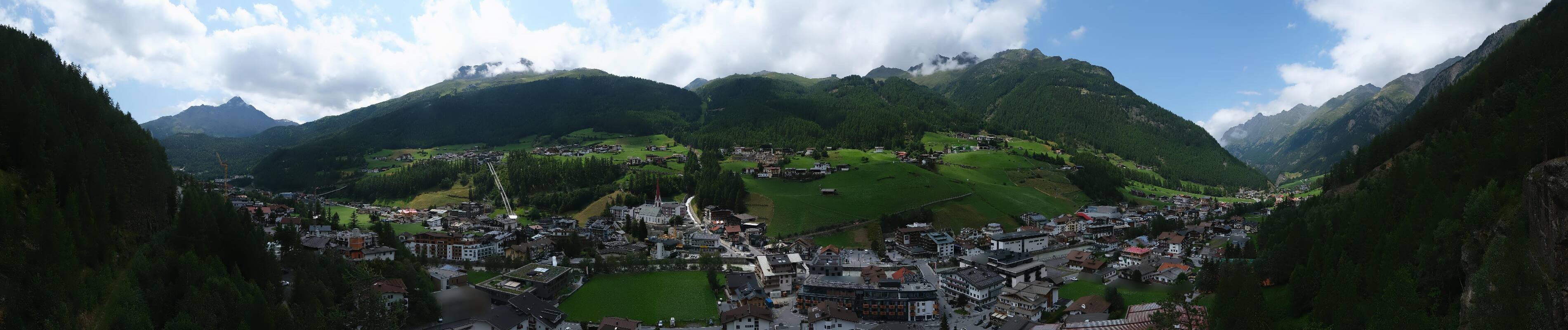 Archiv Foto Webcam Sölden - Ortspanorama