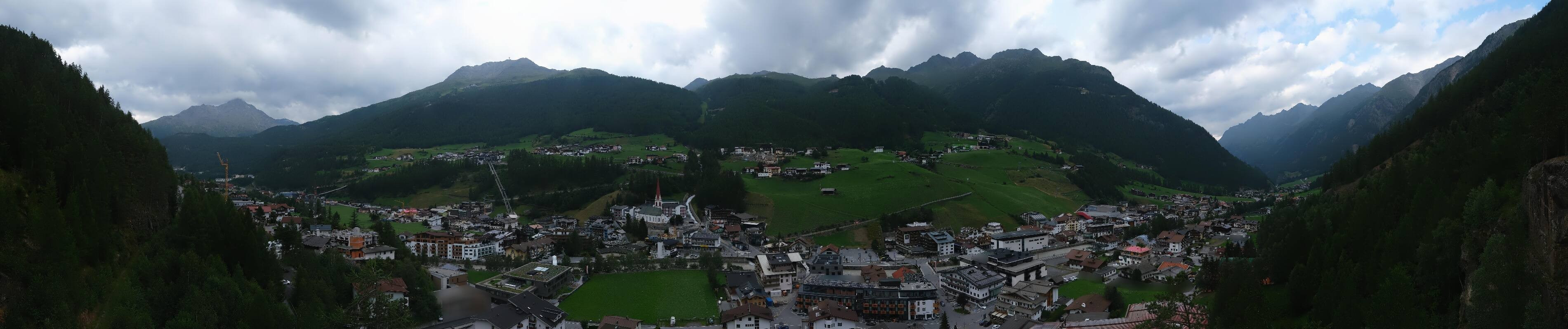 Archiv Foto Webcam Sölden - Ortspanorama