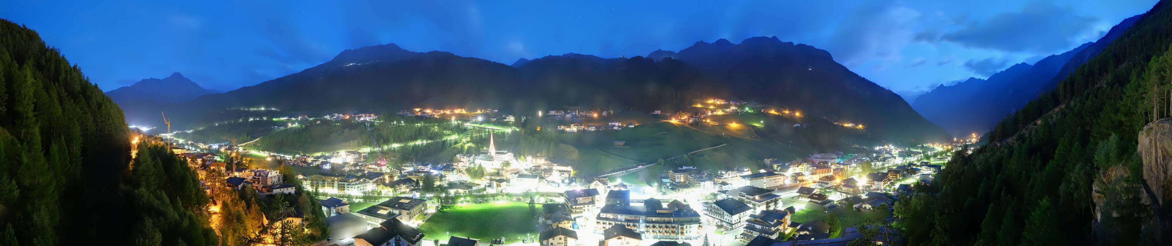 Archiv Foto Webcam Sölden - Ortspanorama