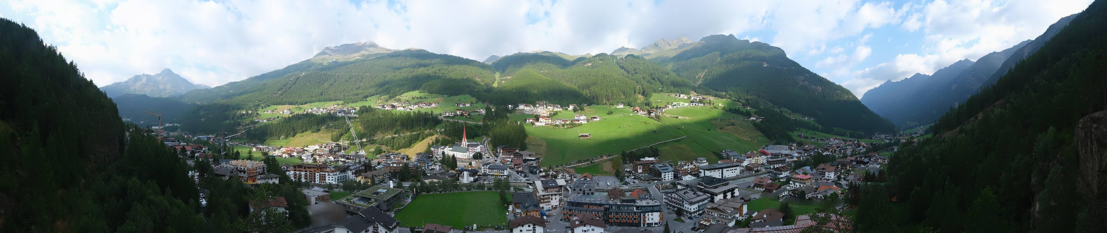 Archiv Foto Webcam Sölden - Ortspanorama