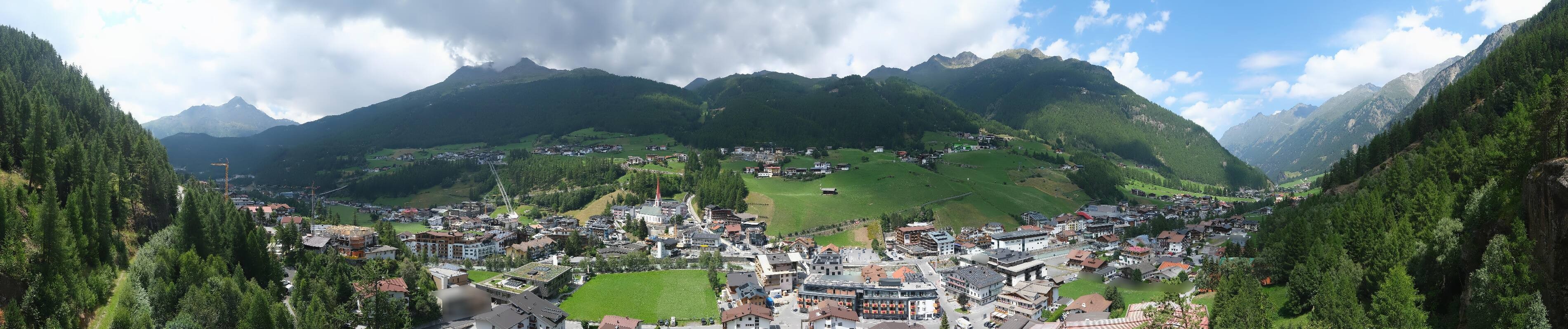 Archiv Foto Webcam Sölden - Ortspanorama