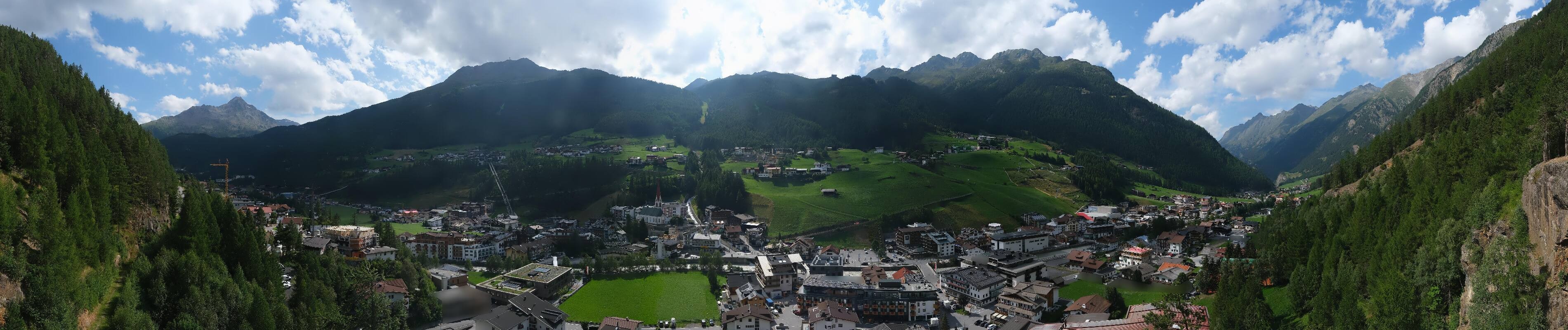 Archiv Foto Webcam Sölden - Ortspanorama