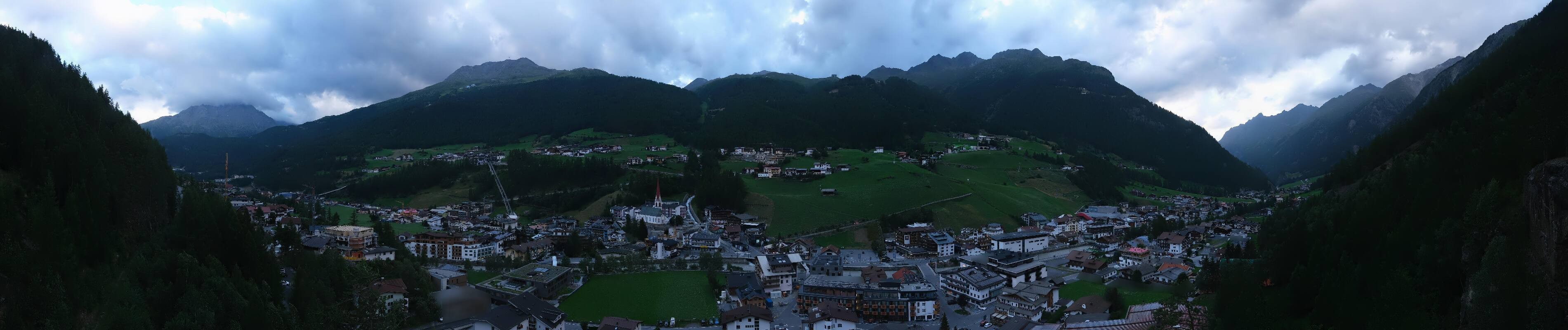 Archiv Foto Webcam Sölden - Ortspanorama