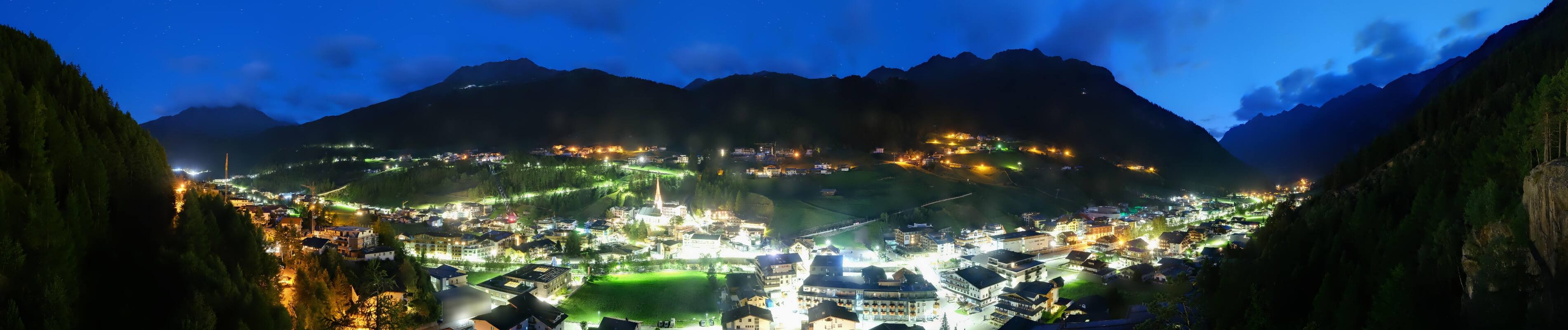 Archiv Foto Webcam Sölden - Ortspanorama