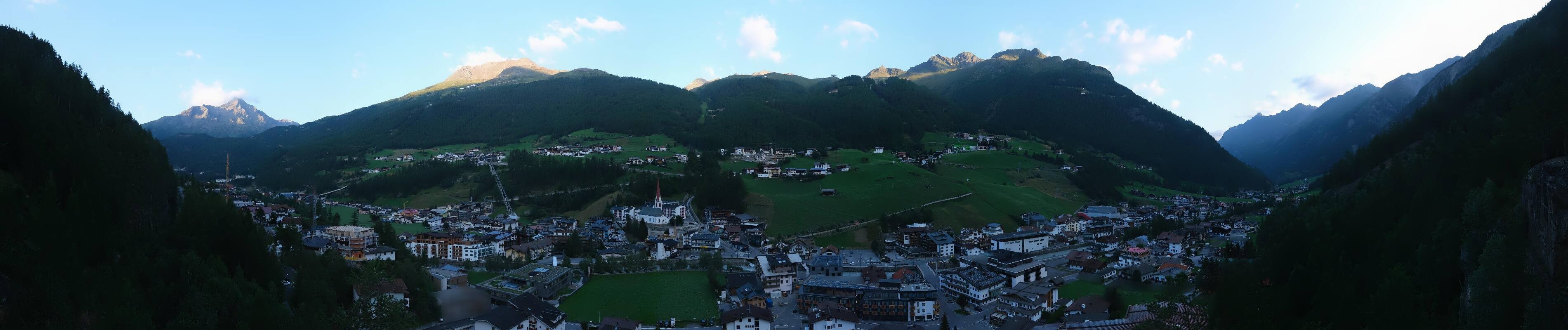 Archiv Foto Webcam Sölden - Ortspanorama