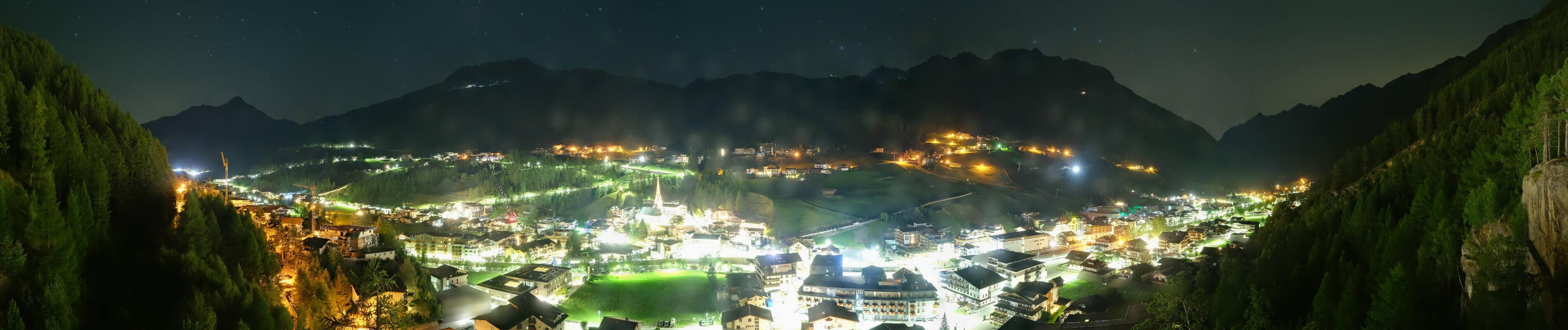 Archiv Foto Webcam Sölden - Ortspanorama