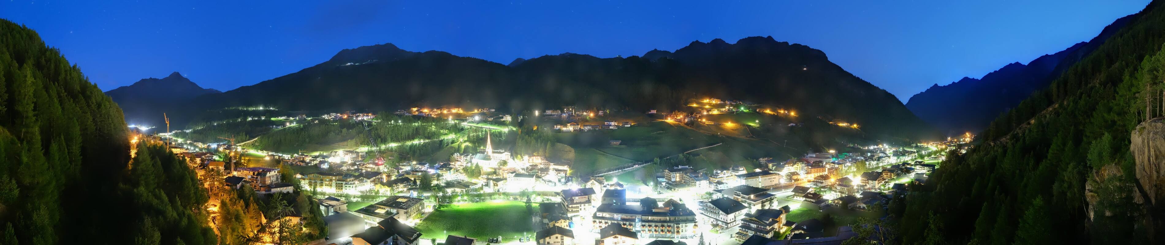 Archiv Foto Webcam Sölden - Ortspanorama