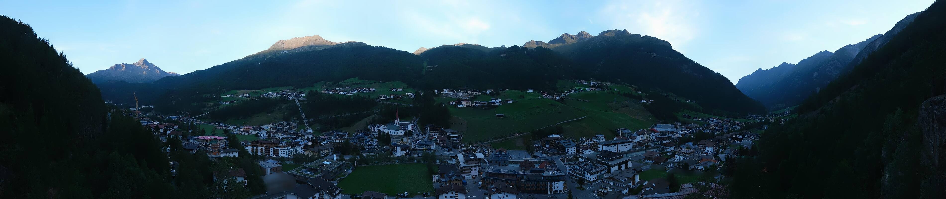 Archiv Foto Webcam Sölden - Ortspanorama