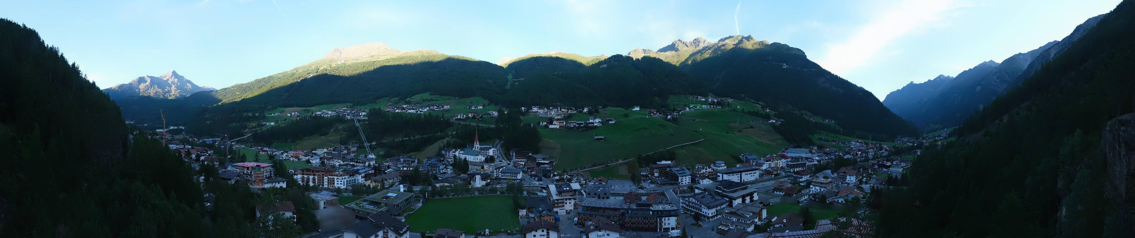Archiv Foto Webcam Sölden - Ortspanorama