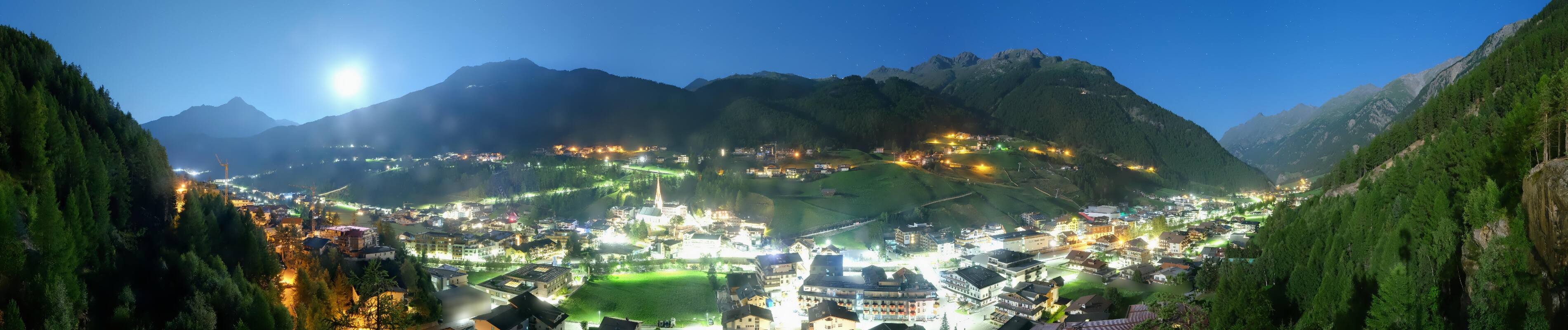 Archiv Foto Webcam Sölden - Ortspanorama